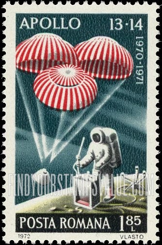 FindYourStampsValue: Apollo 13, 14
