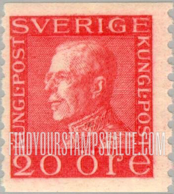 FindYourStampsValue: King Gustaf V