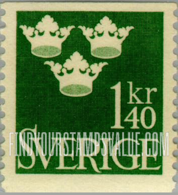 FindYourStampsValue: Three Crowns
