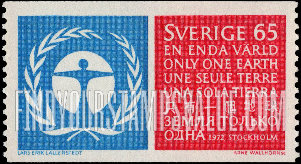 FindYourStampsValue: “Only one Earth” Environment Emblem