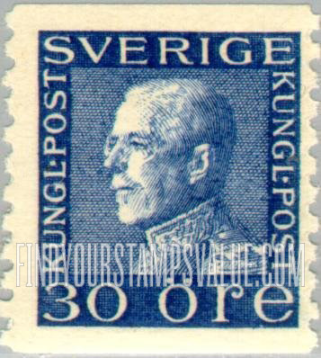FindYourStampsValue: King Gustaf V