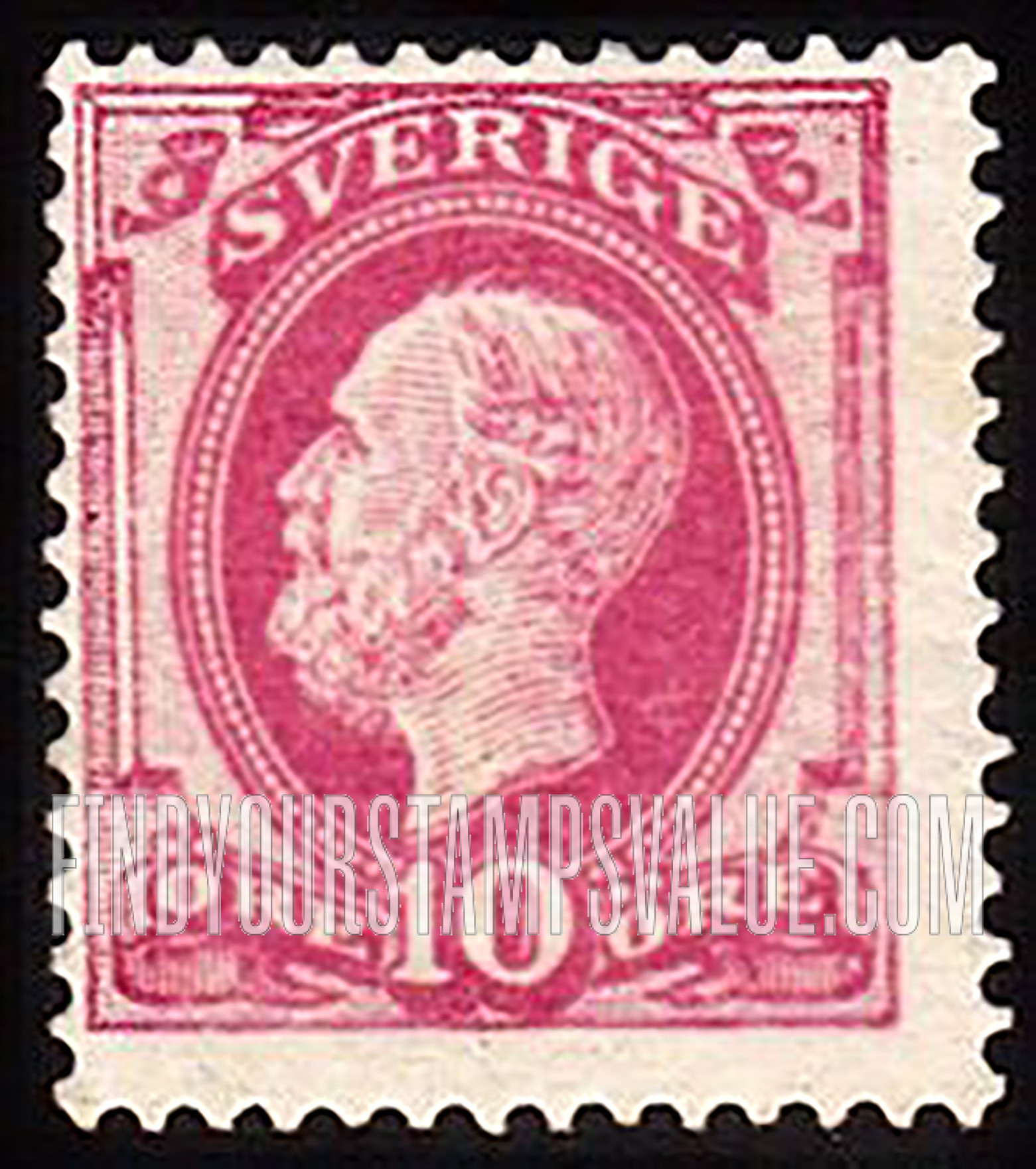FindYourStampsValue: King Oscar II