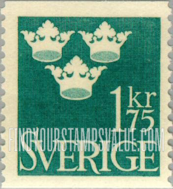 FindYourStampsValue: Three Crowns
