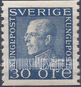 FindYourStampsValue: King Gustaf V