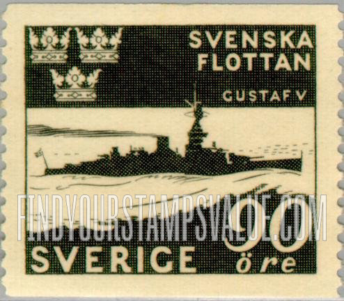 FindYourStampsValue: Stern of “Amphion”, Flagship of Gustavus III