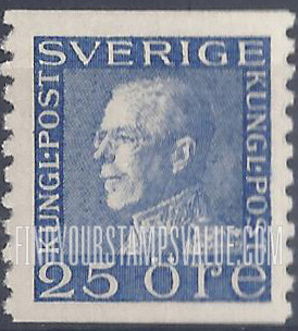 FindYourStampsValue: King Gustaf V