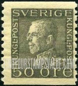 FindYourStampsValue: King Gustaf V