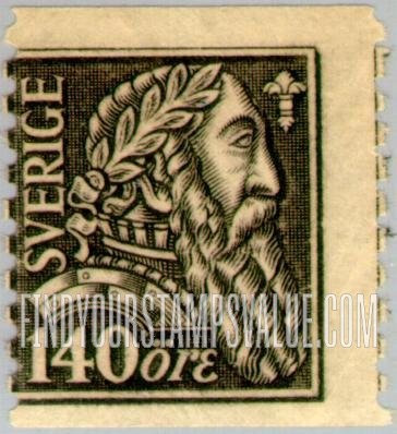 FindYourStampsValue: King Gustaf V