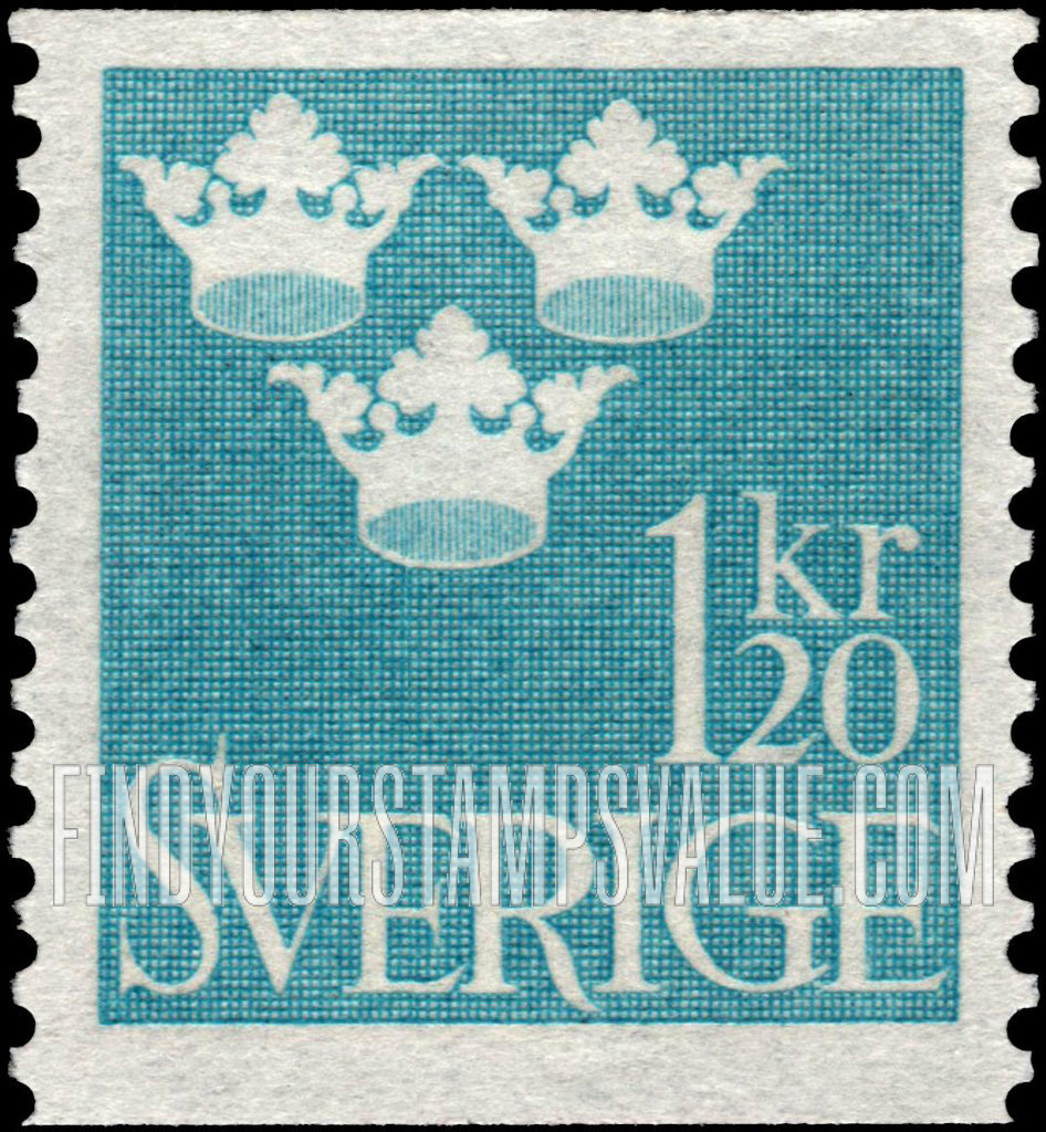 FindYourStampsValue: Three Crowns