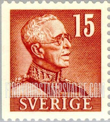 FindYourStampsValue: King Gustaf V