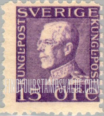 FindYourStampsValue: King Gustaf V