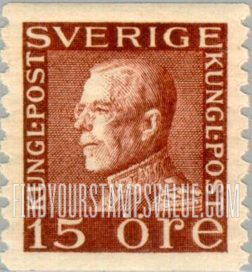 FindYourStampsValue: King Gustaf V