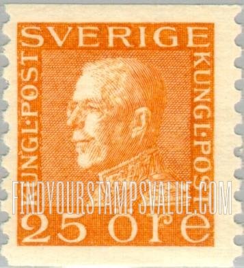 FindYourStampsValue: King Gustaf V