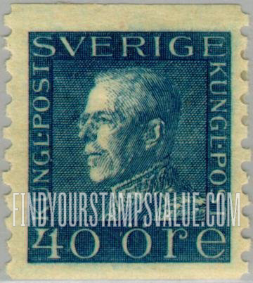 FindYourStampsValue: King Gustaf V