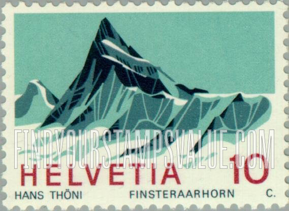 FindYourStampsValue: Federal Administration: Finsteraarhorn