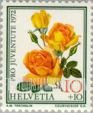 FindYourStampsValue: Semi-Postal: McGredy’s Sunset