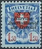 FindYourStampsValue: For The International Labor Bureau: Coat of Arms