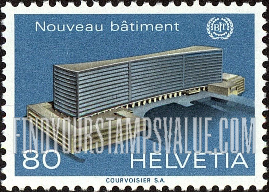 FindYourStampsValue: For The International Labor Bureau: ILO Headquarters, Geneva