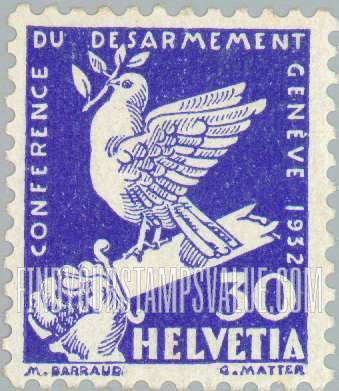 FindYourStampsValue: Federal Administration: Dove on Broken Sword