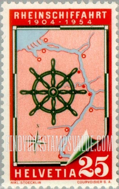 FindYourStampsValue: Federal Administration: Map and Nautical Emblems