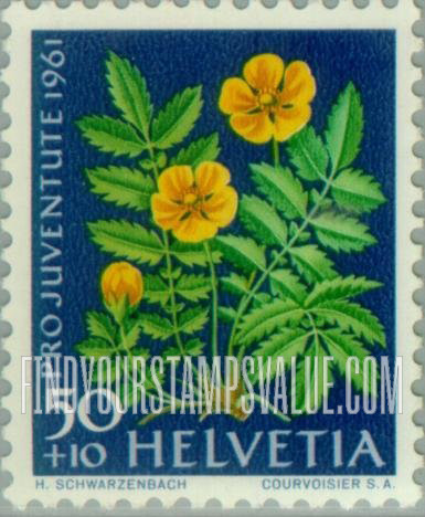 FindYourStampsValue: Semi-Postal: Silverweed
