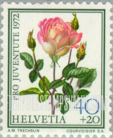 FindYourStampsValue: Semi-Postal, Famous Roses: Madame Dimitriu