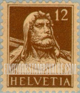 FindYourStampsValue: Federal Administration: William Tell