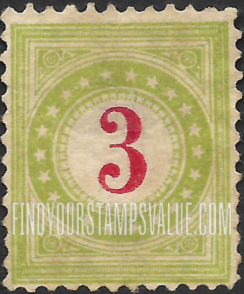 FindYourStampsValue: Postage Due: Numeral