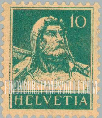FindYourStampsValue: Federal Administration: William Tell
