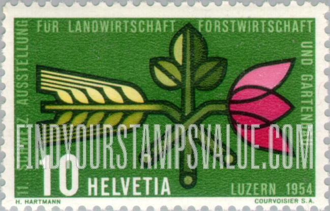 FindYourStampsValue: Federal Administration: Symbols of Agriculture, Forestry and Horticulture