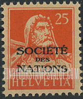 FindYourStampsValue: For The League of Nations: William Tell