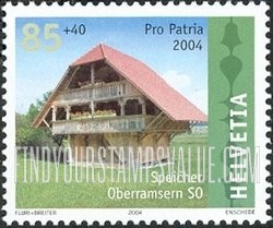 FindYourStampsValue: Semi-Postal, Small Buildings: Granary, Oberramsern