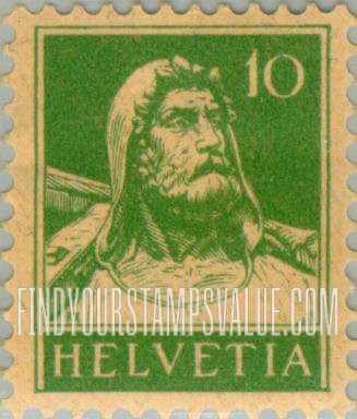 FindYourStampsValue: Federal Administration: William Tell