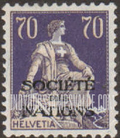 FindYourStampsValue: For The League of Nations: Helvetia