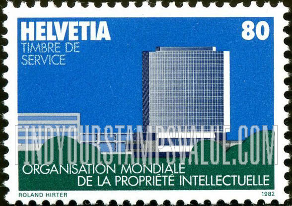 FindYourStampsValue: For The World Intellectual Property Organization: Headquarters, Geneva