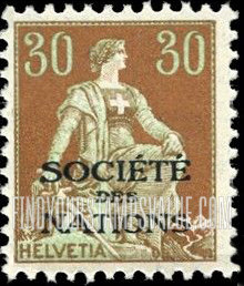 FindYourStampsValue: For The League of Nations: Helvetia