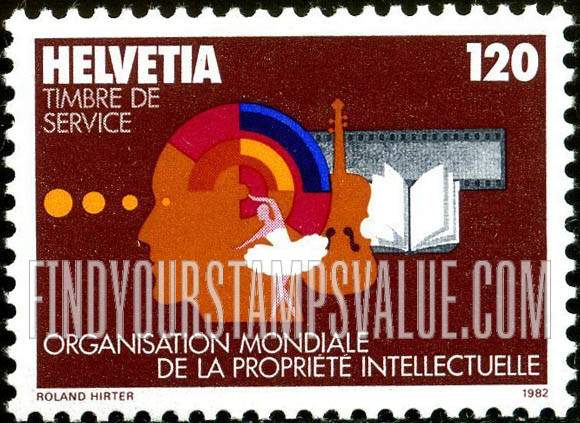 FindYourStampsValue: For The World Intellectual Property Organization: Educational and artistic symbols