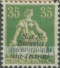 FindYourStampsValue: For The International Labor Bureau: Helvetia