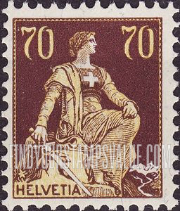 FindYourStampsValue: Federal Administration: Helvetia