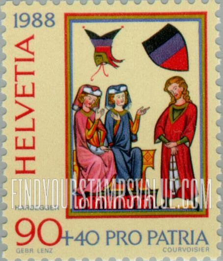 FindYourStampsValue: Semi-Postal: The Hardegger