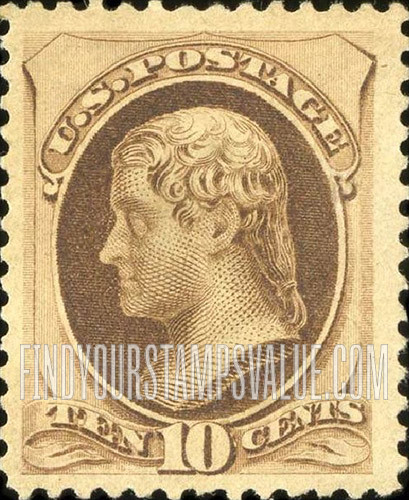 FindYourStampsValue: THOMAS JEFFERSON