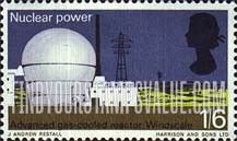FindYourStampsValue: Great Britain (United Kingdom): British Technology - Windscale Atomic Reactor