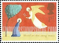 FindYourStampsValue: Great Britain (United Kingdom): Christmas - The Annunciation