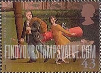 FindYourStampsValue: Great Britain (United Kingdom): Magical World of Children's Literature - "The Borrowers", by Mary Norton