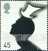 FindYourStampsValue: Great Britain (United Kingdom): Women's Hats - Hat designed by Stephen Jones