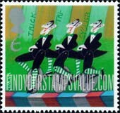 FindYourStampsValue: Great Britain (United Kingdom): Circus - Trick Tricyclists