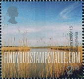 FindYourStampsValue: Great Britain (United Kingdom): Life & Earth - Wetlands, ECOS/Ballymena Project