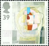 FindYourStampsValue: Great Britain (United Kingdom): Contemporary Art, Europa - Painting, Still Life, Odyssey 1, by Ben Nicholson