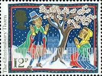 FindYourStampsValue: Great Britain (United Kingdom): Christmas, Customs - The Glastonbury Thorn