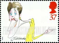 FindYourStampsValue: Great Britain (United Kingdom): Comedians - Joyce Grenfell